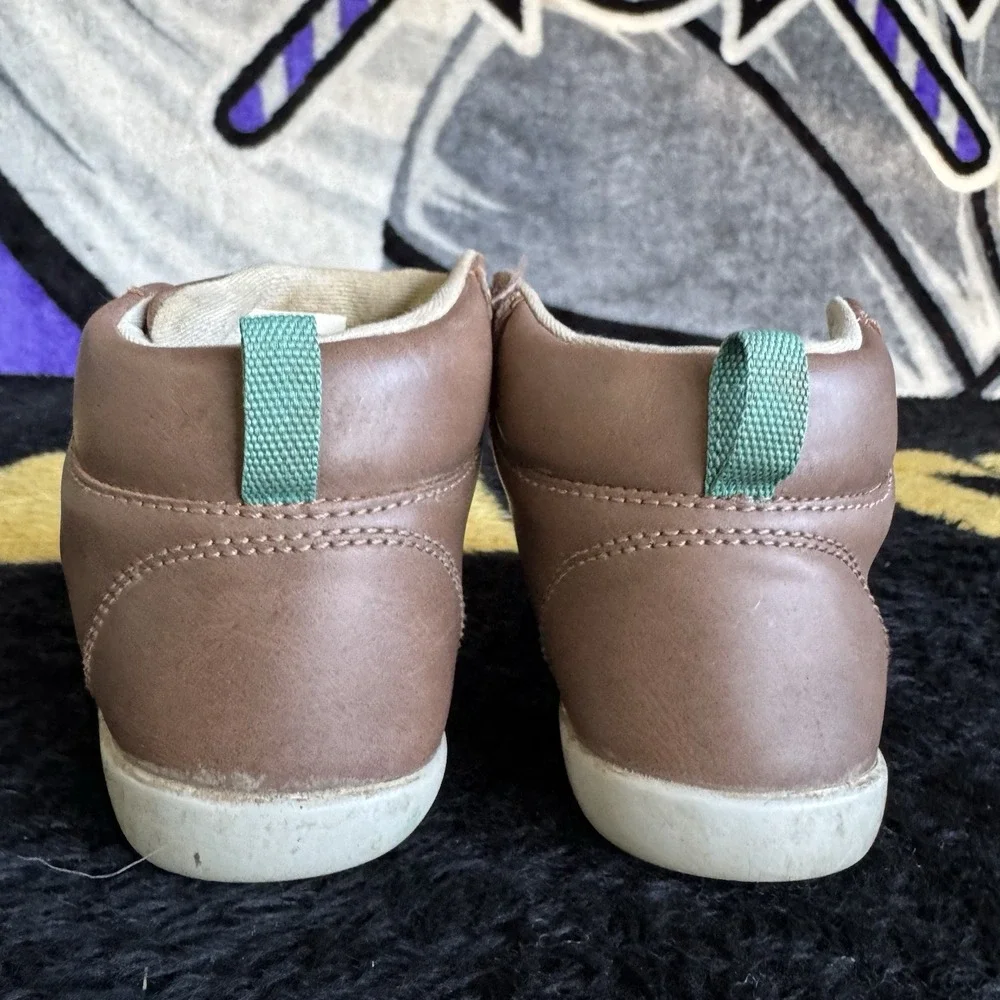 Size 7.5c - Ten Little Original Everyday Sneakers Toddler Brown